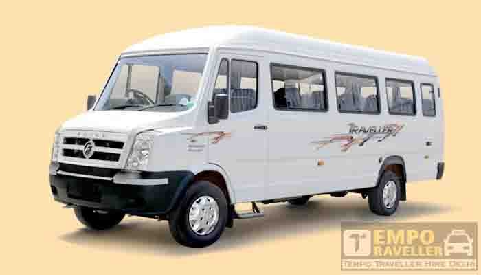 18 seater tempo traveller hire in Mumbai