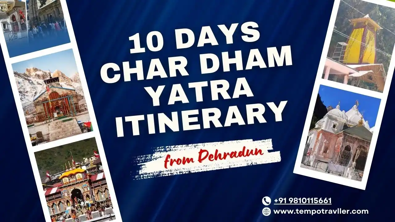 Char Dham Yatra Itinerary Char Dham Yatra Itinerary