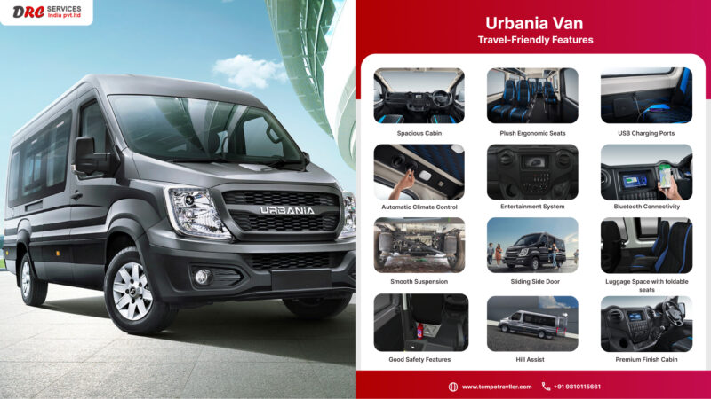 Why Urbania Van is getting popular over Tempo Travellers?