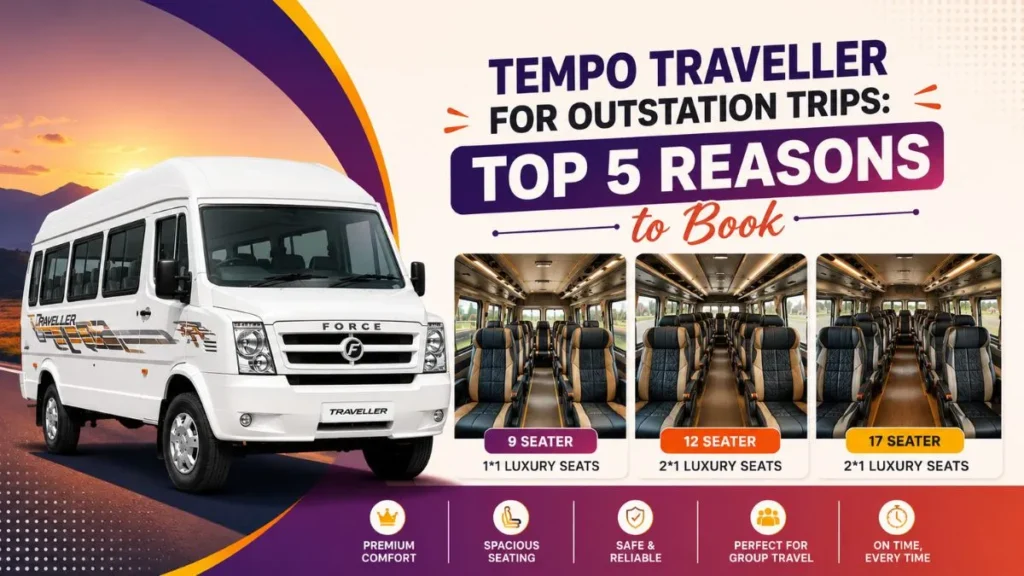 tempo traveller for outstation trips