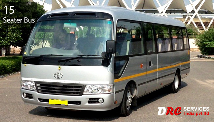 15 Seater Bus Hire Delhi