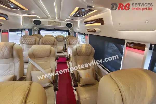 15 Seater Tempo Traveller