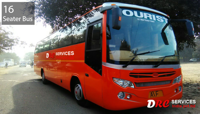 16 Seater Bus Hire Delhi