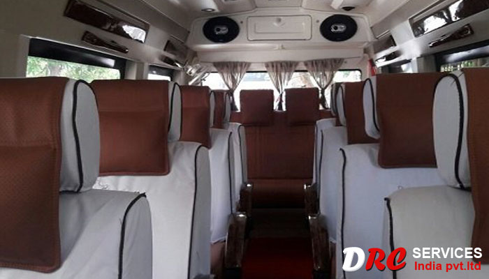 tempo traveller 14 seater rate