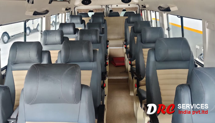 tempo traveller 14 seater rate
