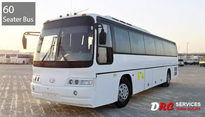 60 Seater Bus Hire Delhi