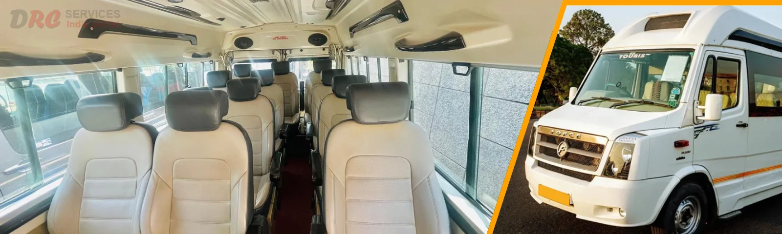 12 Seater Maharaja Tempo Traveller