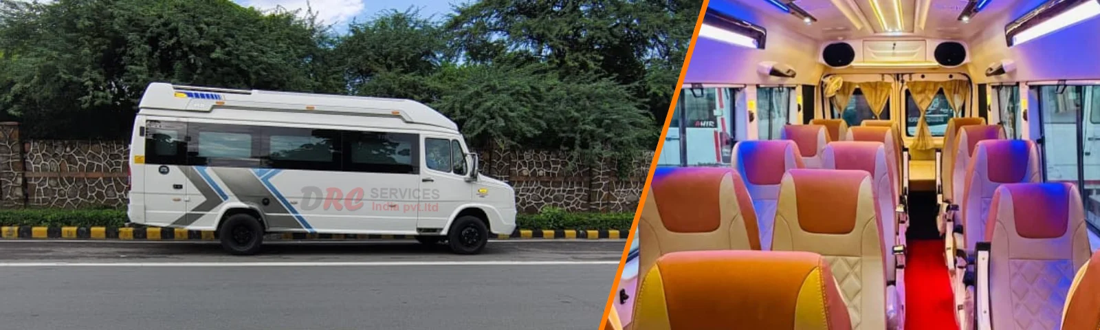 16 Seater Maharaja Tempo Traveller