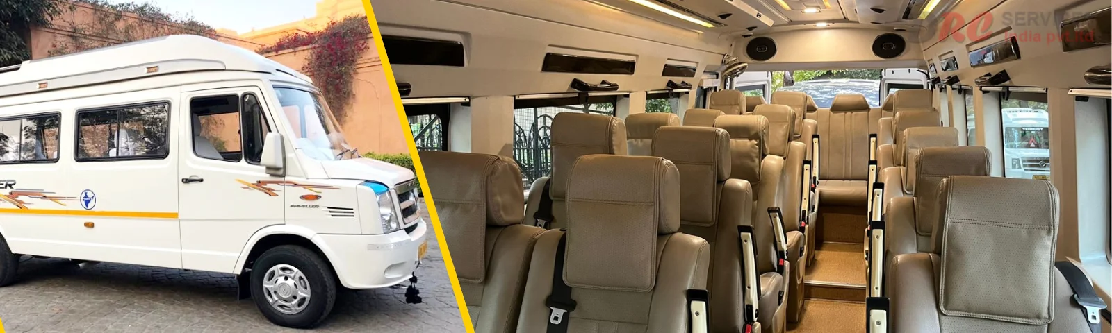 18 Seater Maharaja Tempo Traveller
