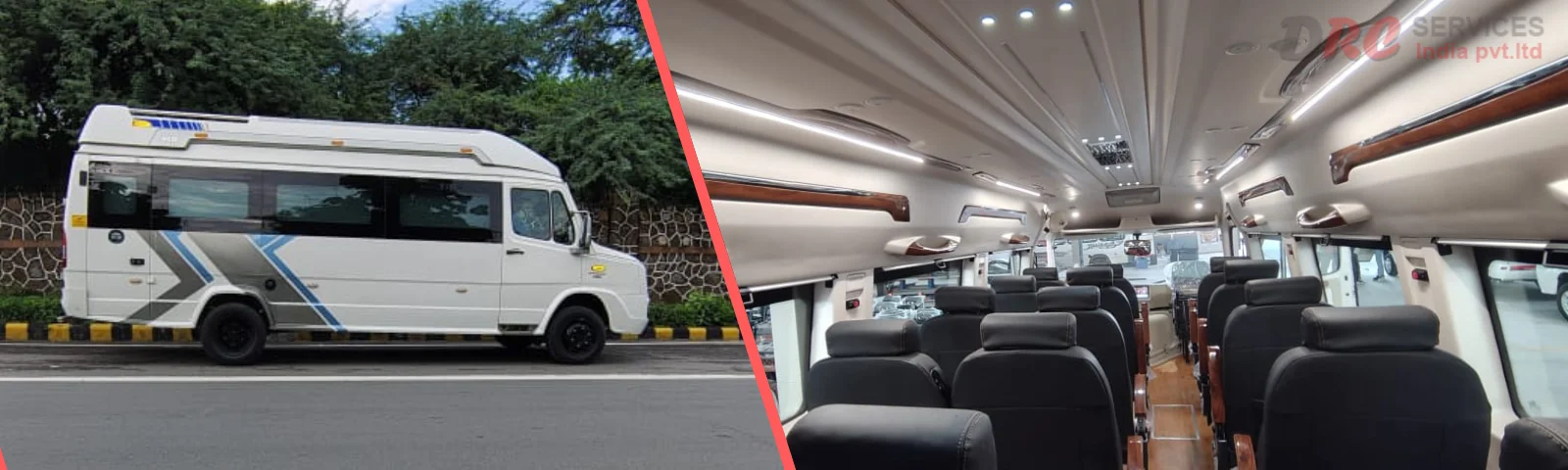 20 Seater Maharaja Tempo Traveller