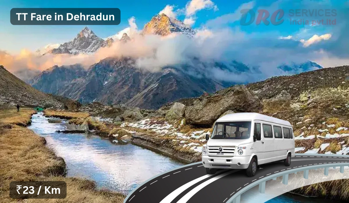 Tempo Traveller Fare in Dehradun