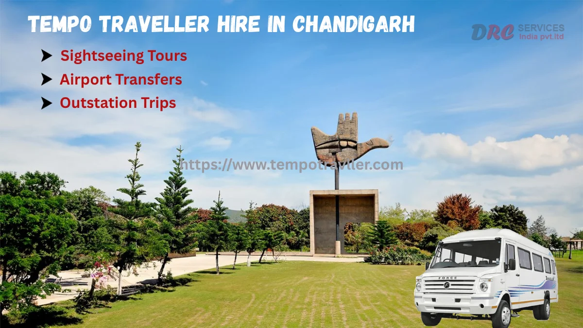 Tempo Traveller on Rent in Chandigarh at the lowest rate