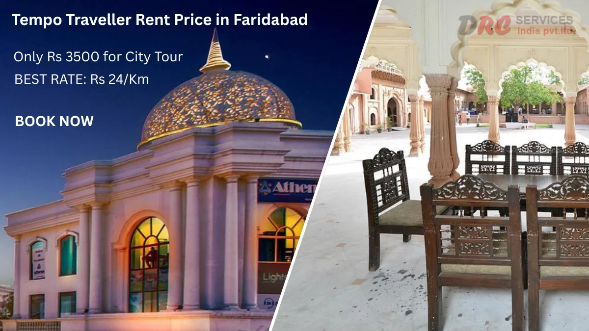 Cheapest Tempo Traveller Price in Faridabad