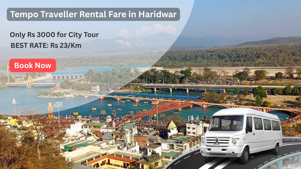 Cheapest Tempo Traveller Price in Haridwar