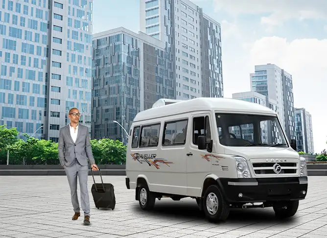 Tempo Traveller for Corporate Travel