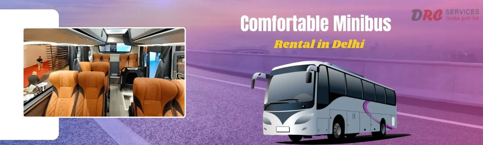 18 Seater Bus on Rent in Delhi