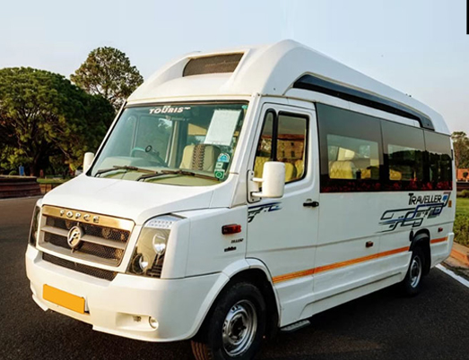 15 seater tempo traveller on rent in delhi