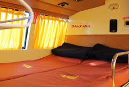 sleeper Tempo traveller hire in delhi